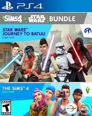 Игра The Sims 4 Star Wars: Journey To Batuu Bundle PS4 Новый 31257 фото