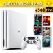 Playstation 4 PRO +503 Гри +6 міс Гарантії; підписка PS+ Premium та Extra +Online Б/У 177737 фото
