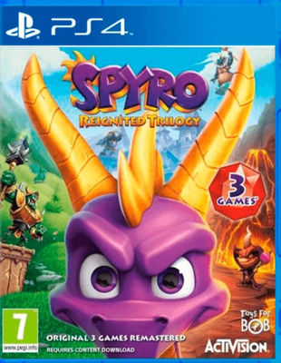 Игра Spyro Reignited Trilogy PS4 Новый 31255 фото