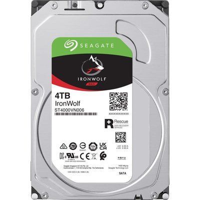 Накопичувач HDD SATA 4.0TB Seagate IronWolf NAS 5400rpm 256MB 3.5" (ST4000VN006) Новий 572139 фото