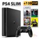 PlayStation 4 slim Б/У +139 Игр +6 мес Гарантии (Fifa 24, Cyberpunk, UFC и др) 227722 фото 1
