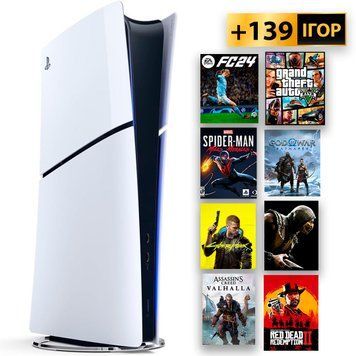 PlayStation 5 slim +139 Игр +12 мес Гарантии Б/У Без Геймпада 123774773 фото
