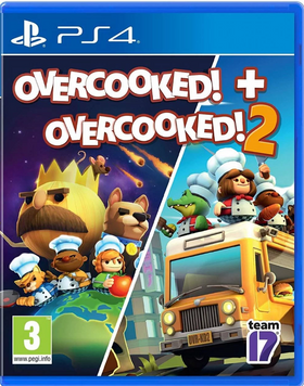 Игра Overcooked! + Overcooked! 2 PS4 Новый 31208 фото