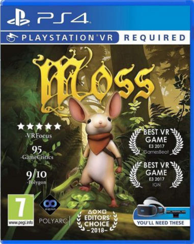 Игра Moss PS4 Новый 31245 фото