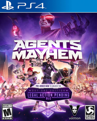 Игра Agents mayhem (PS4) 41223 фото