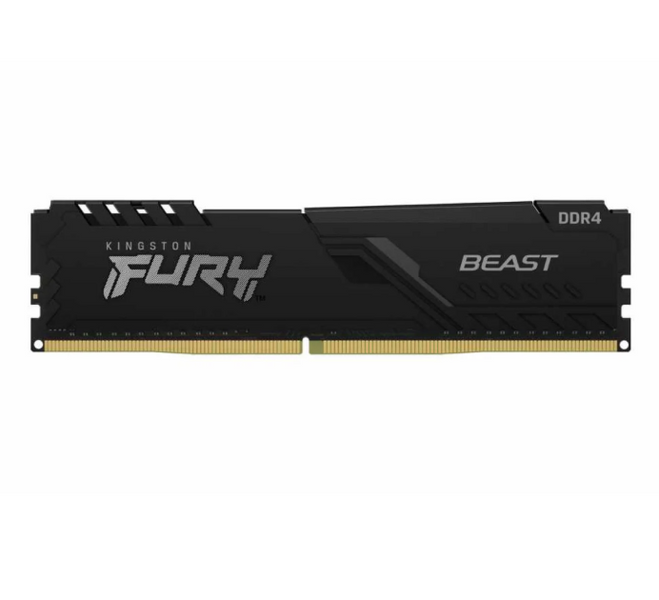 Оперативна пам&rsquo;ять Kingston Fury Beast DDR4 16GB (2x8GB) 3200MHz CL16 (KF432C16BBK2/16) Б/У 572130 фото