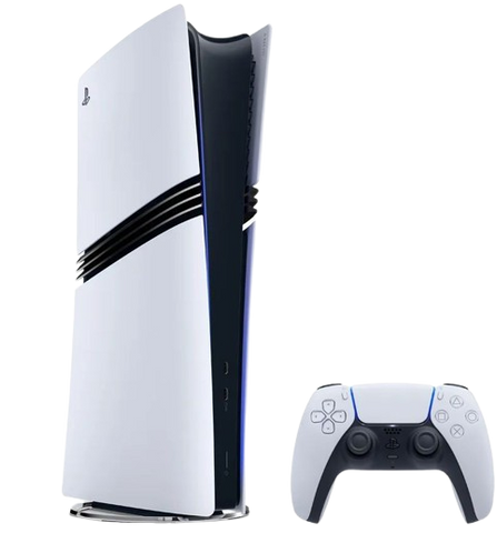 Sony PlayStation 5 Pro 2TB White Б/В + DualSense &mdash; стан як нова +6 міс Гарантії 1555443 фото