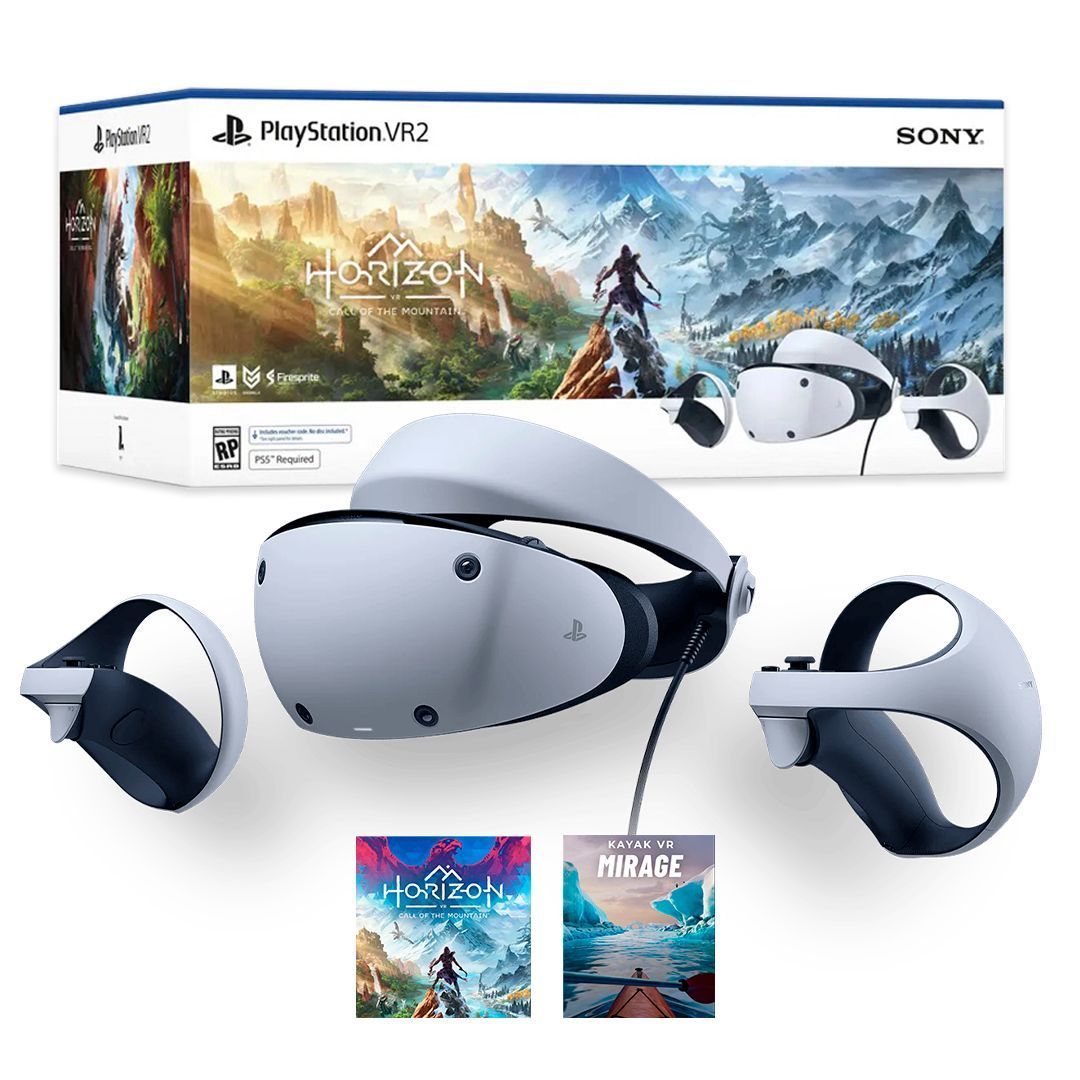 Купити Playstation VR2 + 2 ГРИ + 2 controllers vr2 Sens +12 міс