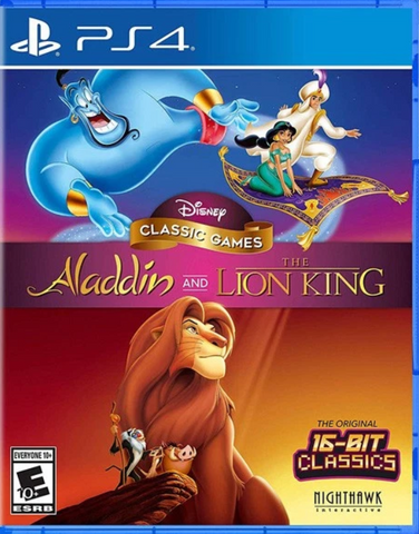 Гра Disney Classic Games collection: Aladdin,The Lion King, The Jungle Book PS4 41884 фото