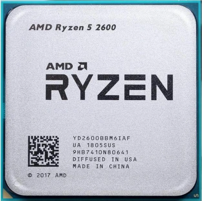 Процессор AMD Ryzen 5 2600 (YD2600BBM6IAF) | Socket AM4 | 6 ядер / 12 потоков | 3.9 ГГц | Б/У 572130 фото