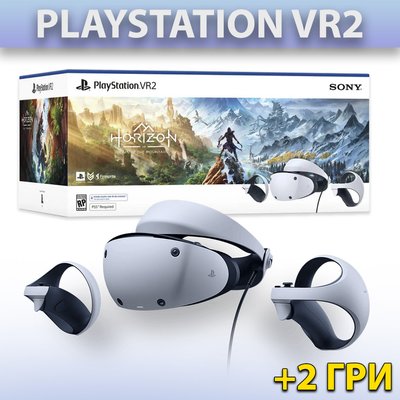 Playstation VR2 + 2 ГРИ + 2 controllers vr2 Sens +12 міс Гарантії Окуляри віртульної реальності 23493 фото