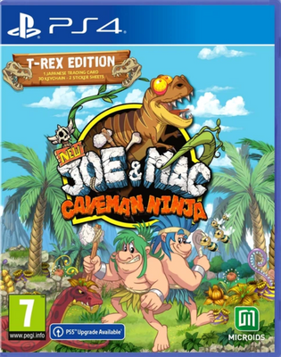 Гра Joe and Mac: Caveman Ninja PS4 41886 фото