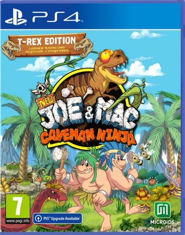 Гра Joe and Mac: Caveman Ninja PS4 41886 фото