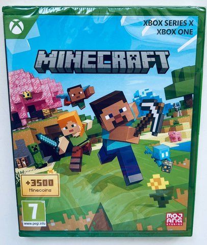 Игра Minecraft + 3500 Minecoins  Xbox Series X / One Новый 17773 фото