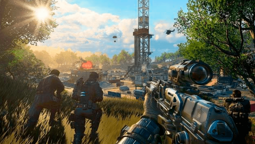 Гра Call of duty black ops 4 (PS4) 41234 фото