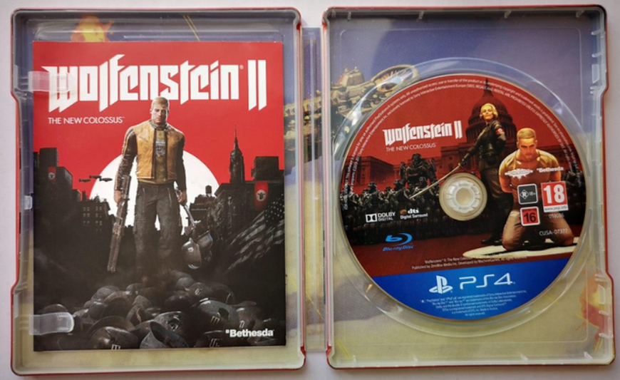 Гра Wolfenstein II The New Colossus Steelbook Edition (PS4) 41203 фото