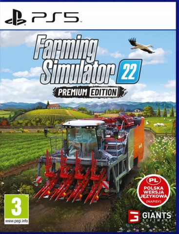 Игра Farming Simulator 22 Premium Edition PS5 Новый 11187 фото