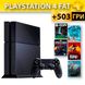 Playstation 4 Fat +503 Гри +6 міс Гарантії; підписка PS+ Premium та Extra +Online Б/У 177729 фото 1