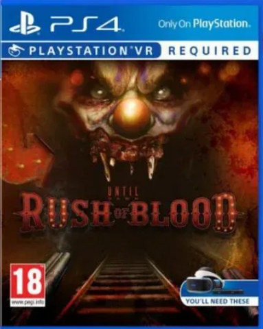Гра Until Dawn: Rush Of Blood VR PS4  41813 фото