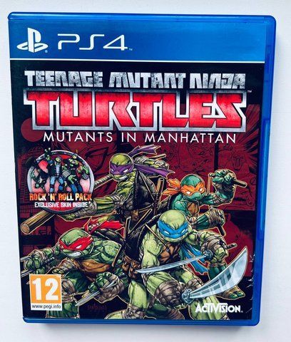Игра Teenage Mutant Ninja Turtles Mutants In Manhattan  PS4 41329 фото