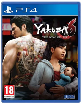 Гра Yakuza 6: The Song of Life PS4 Новий 31223 фото