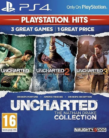 Игра Uncharted: The Nathan Drake Collection PS4 Новый 31243 фото