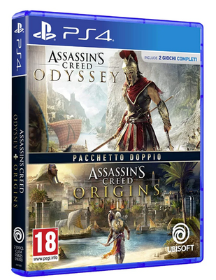 Гра Assassin's Creed Origins + Odyssey Double Pack PS4 41660 фото