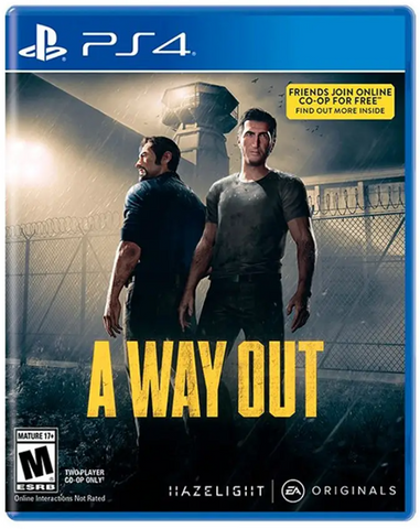 Игра A way out диск PS4 41622 фото