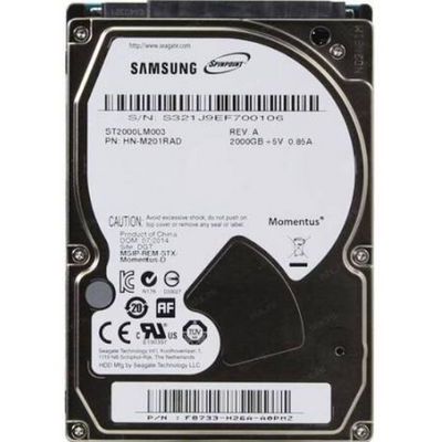 Жорсткий диск 2 TB HDD Samsung Spinpoint M9T ST2000LM003 2.5" Б/У 572130 фото