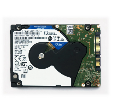 Жорсткий диск 2 TB HDD Western Digital WD Blue WD20SPZX 2.5" Б/У 572130 фото