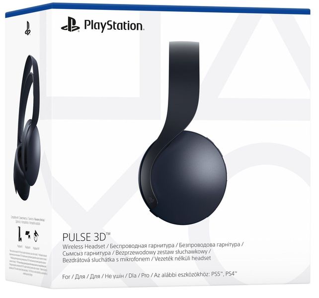 Нова Гарнітура PS5 Pulse 3D Wireless Headset Midnight Black 566655 фото