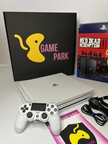 Купить Playstation 4 pro 1 TB Б/У +6 мес Гарантии White (Белая
