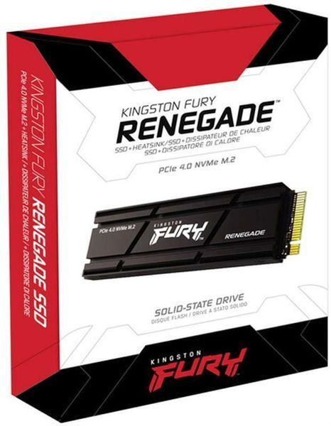 SSD накопичувач Kingston FURY Renegade 2TB M.2 2280 PCIe 4.0 NVMe Б/У 572130 фото