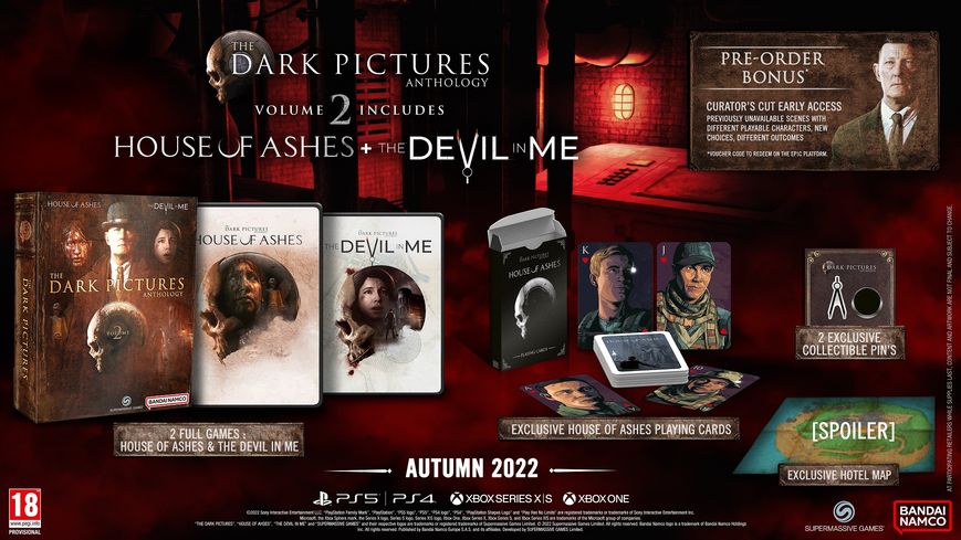 Колекційне видання The Dark Pictures Anthology Volume 2 (PS5) російські субтитри   11113 фото