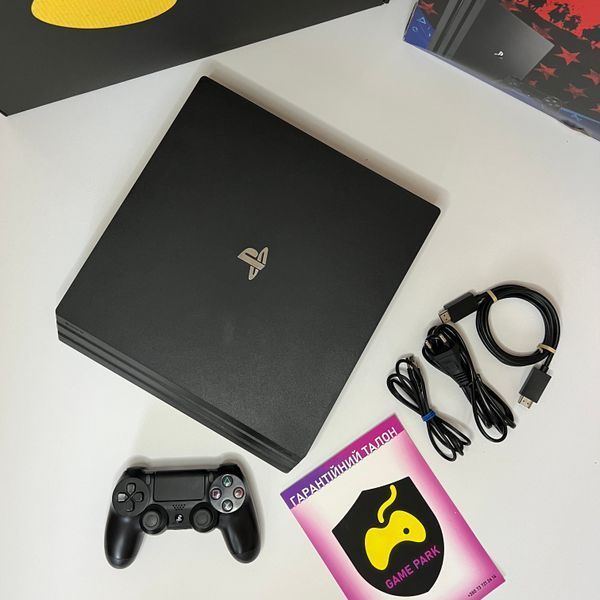 Playstation 4 pro 1 TB Б/У +12 мес Гарантии 122689 фото