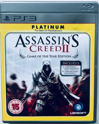 Игра Assassin's Creed II Platinum Game of the Year Edition(PS3) 61117 фото