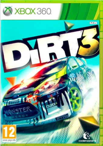 Гра Dirt 3 Xbox 360 19111 фото